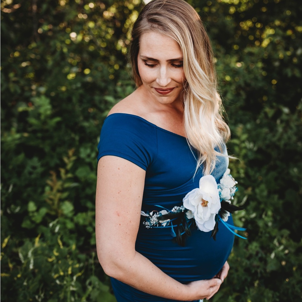 PinkBlush maternity dress